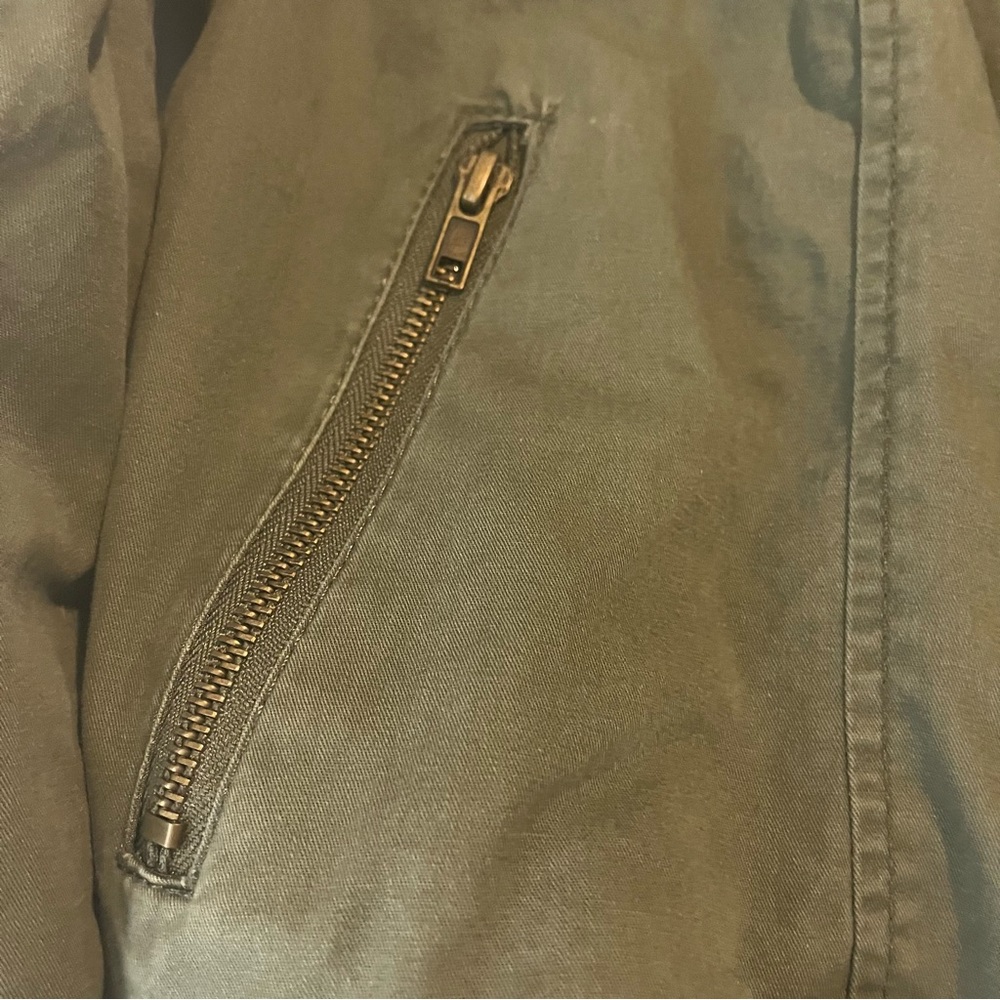 Ambiance Small Olive Bomber Jacket - Picture 16 of 16